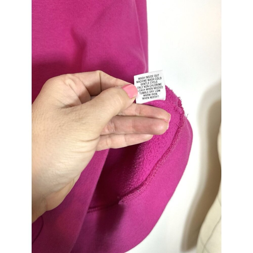 Vintage Breckenridge‎ Crew Neck Grandma Womens XL Pink Embroidered Grannycore - Picture 8 of 10